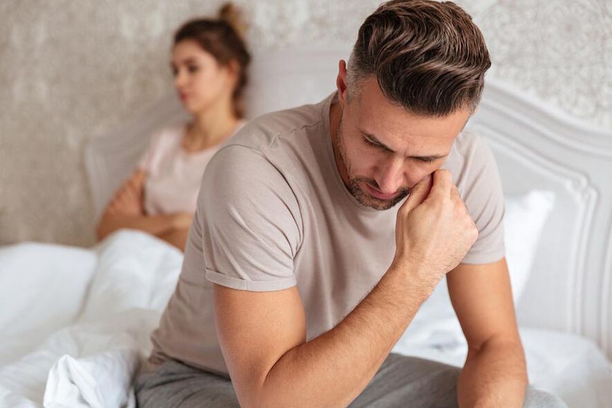 Men’s sexual performance issues in bed